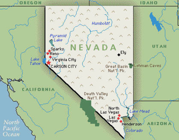 Nevada Becomes a State