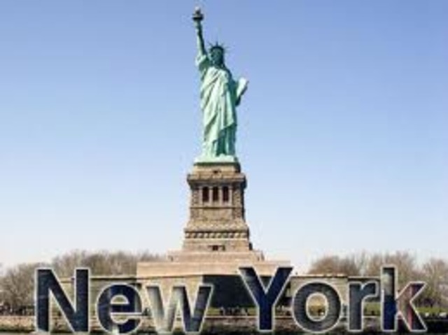 I was born in new York