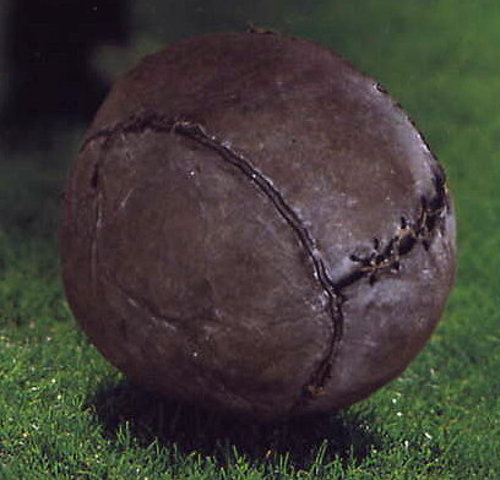 The First Soccer Ball
