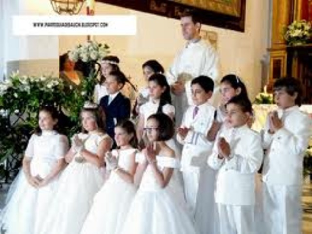 My first communion