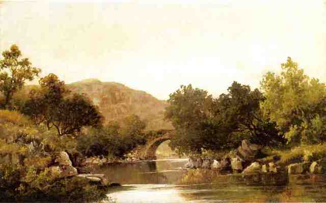 The Stone Bridge by Robert Scott Duncanson