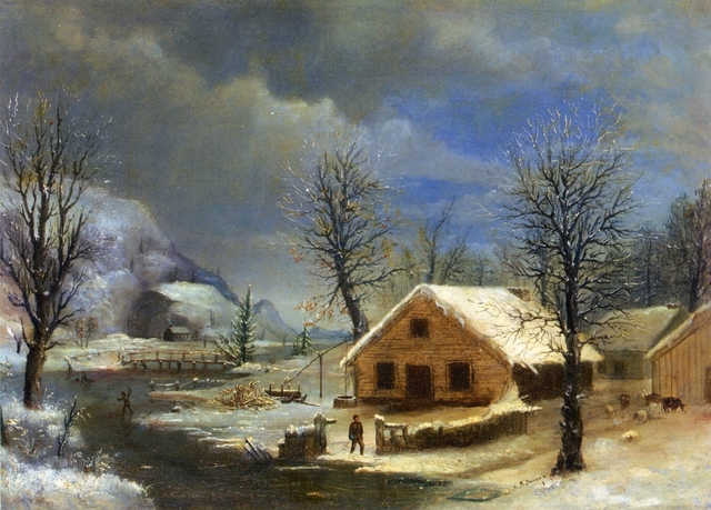 Winter by Robert Scott Duncanson