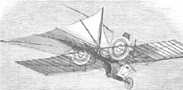 premier avion de M.Henson