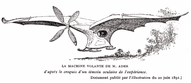 premiere machine volante