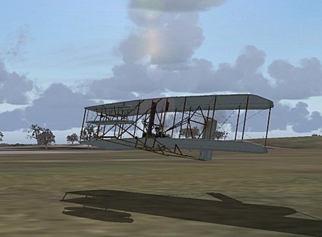 premier vol mecanique