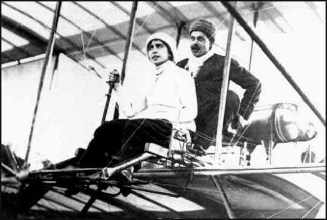 premier vol avec un passager