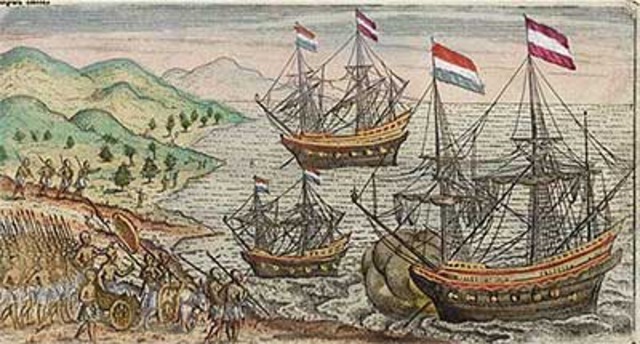 Vloot keerd terug naar Amsterdam