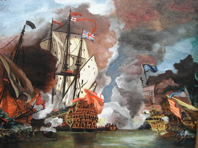 Zee oorlog met Engeland