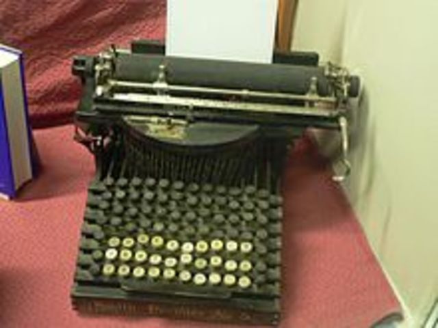 1st typewriter