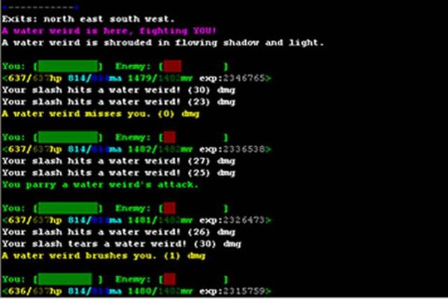 MUD – The earliest form of multiplayer games was debuted