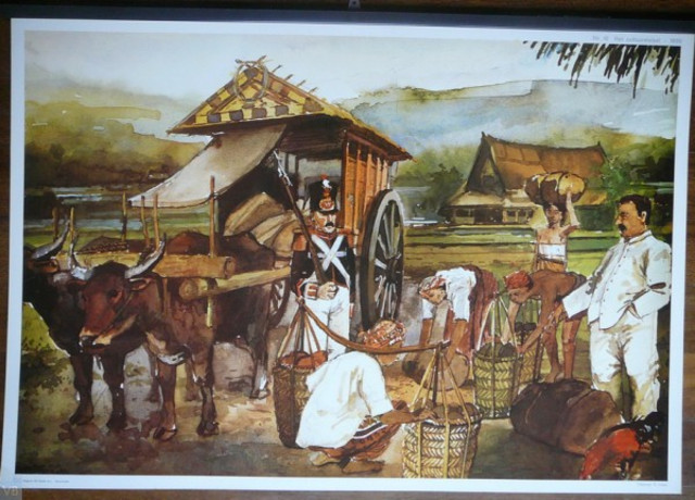 Het cultuurstelsel afgeschaft