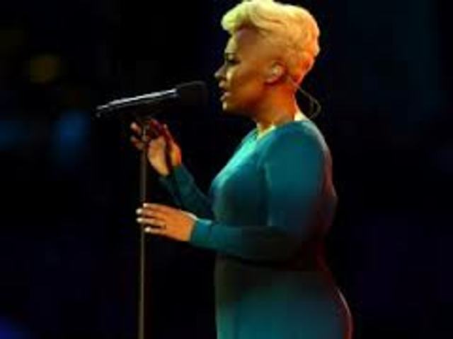 Emeli Sande sang 'Abide With Me' at the opening ceremony of the 2012 Olympics