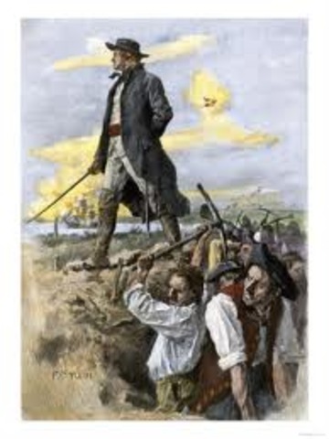 Minutemen at Bunker Hill
