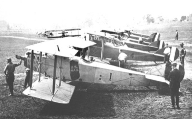 Airmail postal service established