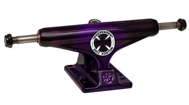 First skateboard trucks