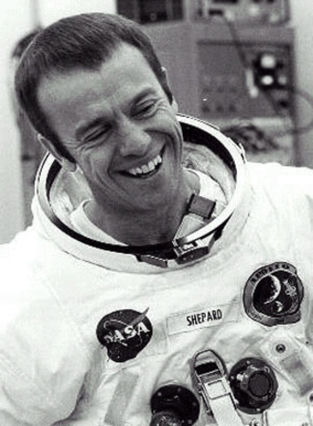 First american in space
