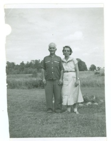 PictureThese are my great-great-great grandparents, Norma and Howard Spencer. This photograph was taken and created around 1945.