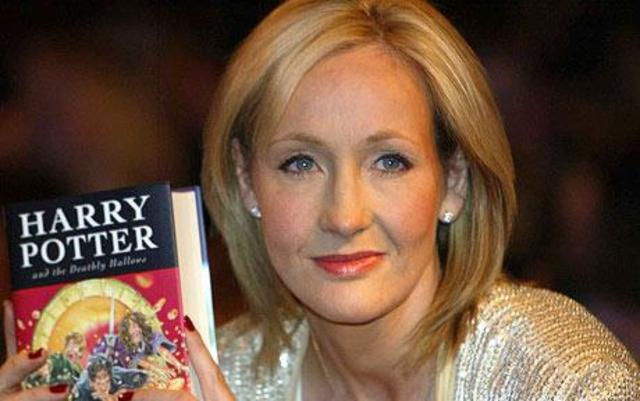 J.K. Rowling's official website appears on the internet