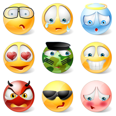 The first emoticon :-)