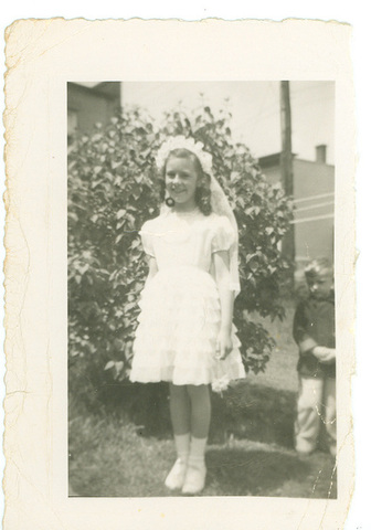My Grandma at her communion
