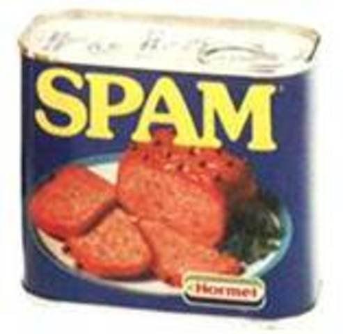 Spam is born