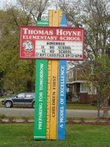 went to a diffrent school for 5 grade