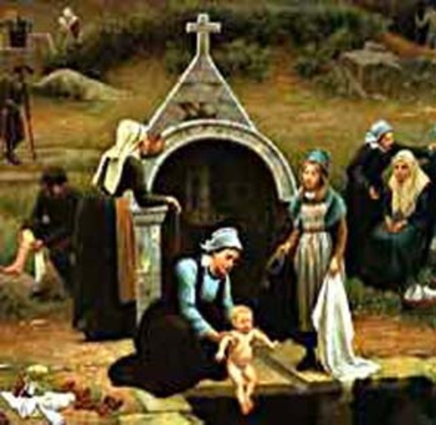 William Shakespeare was baptised.