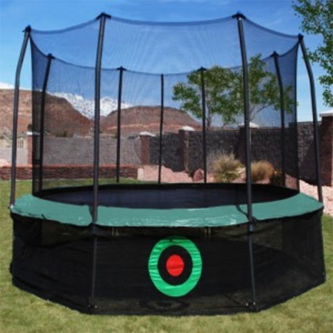 I got my new trampoleine.