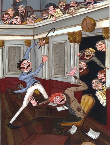 Brooks/Sumner Affrair (Violence in Congress)