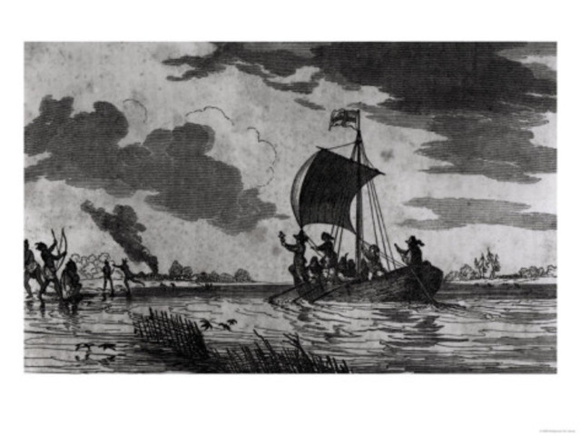 Arrival of the English