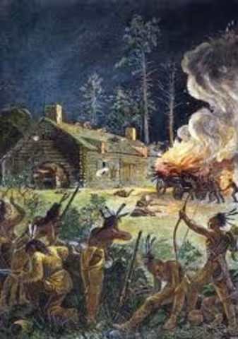 Powhatan tribe killed English