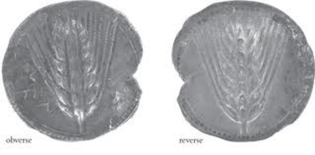 Earliest coins of the Italian Greeks.