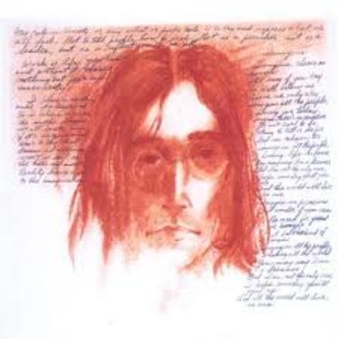 Mark David Chapman shot Lennon in the back four times at the entrance to the building.