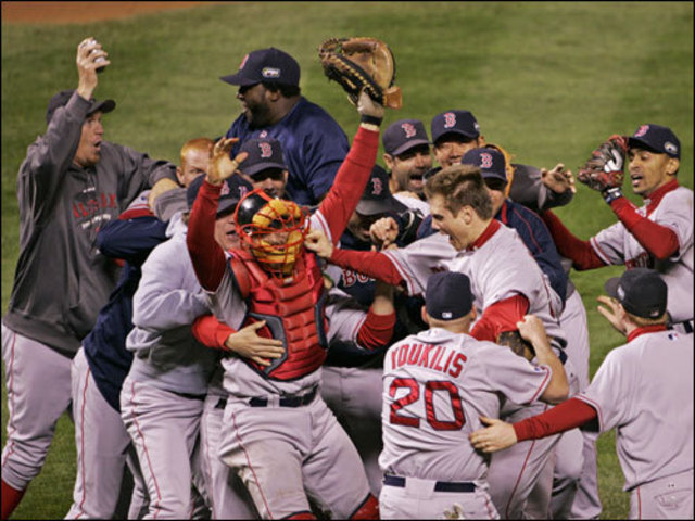 Red Sox win their seventh World Series.