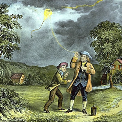 Timeline: Benjamin Franklin invented the lightening rod he demonstrated lightning was electricity.