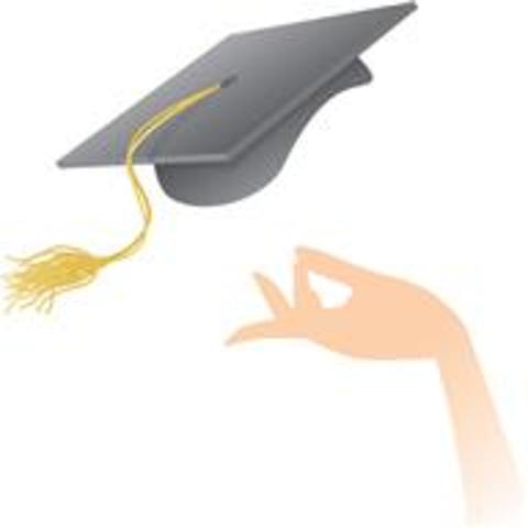 I was graduated from sixth grade.