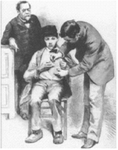 Louis Pasteur's vaccine for Rabies.