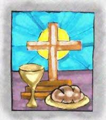 First Holy Communion.