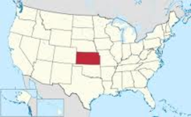 Kansas becomes a free state
