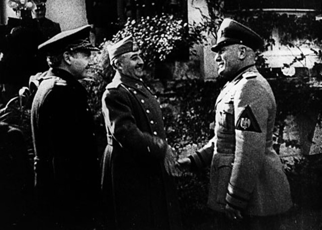 Unification of Spanish Nationalist party and Carlists