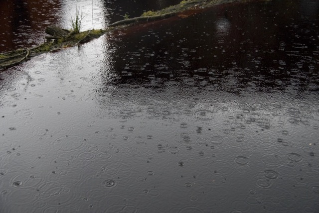 Une inondation tombée du ciel