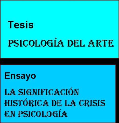 Obras que no logra publicar