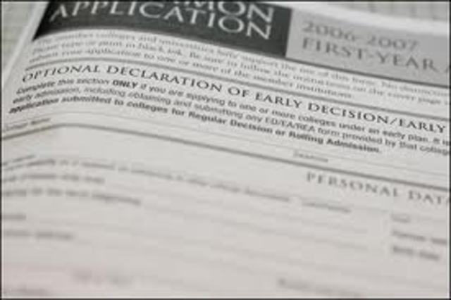 Begin Applying to Colleges