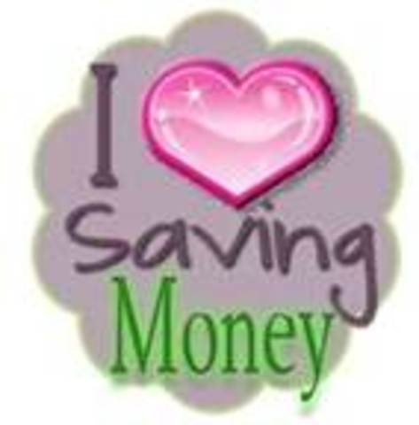 Saving money--A.