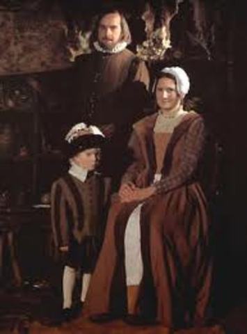 William's parents, John and Mary Arden, married