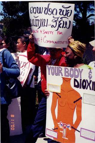 Launched first education campaigns: lead in Asian dishware, seafood contamination, & military toxics in Base conversions