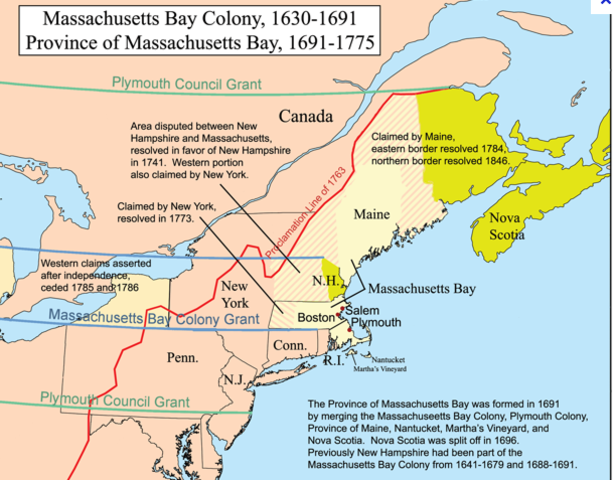 Founding of Massachussets Bay