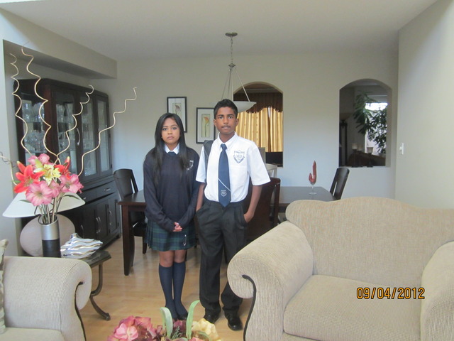 First Day of Grade 7 2012-2013