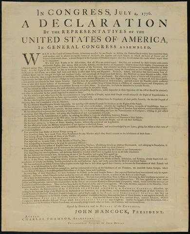 Declaration of Independence