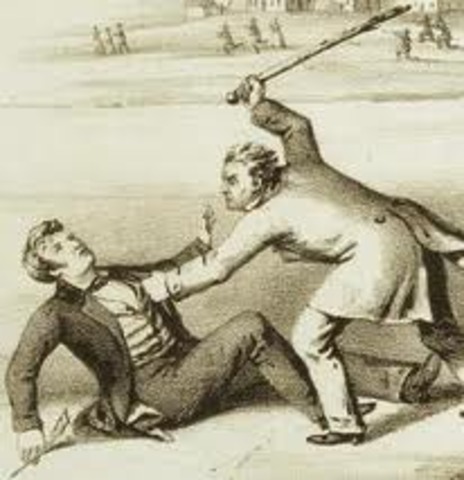 Brooks/Sumner affair (violence in congress)
